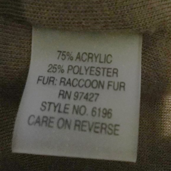 Gaby L. Eden Women's Raccoon Fur Trim Blazer - Picture 11 of 11